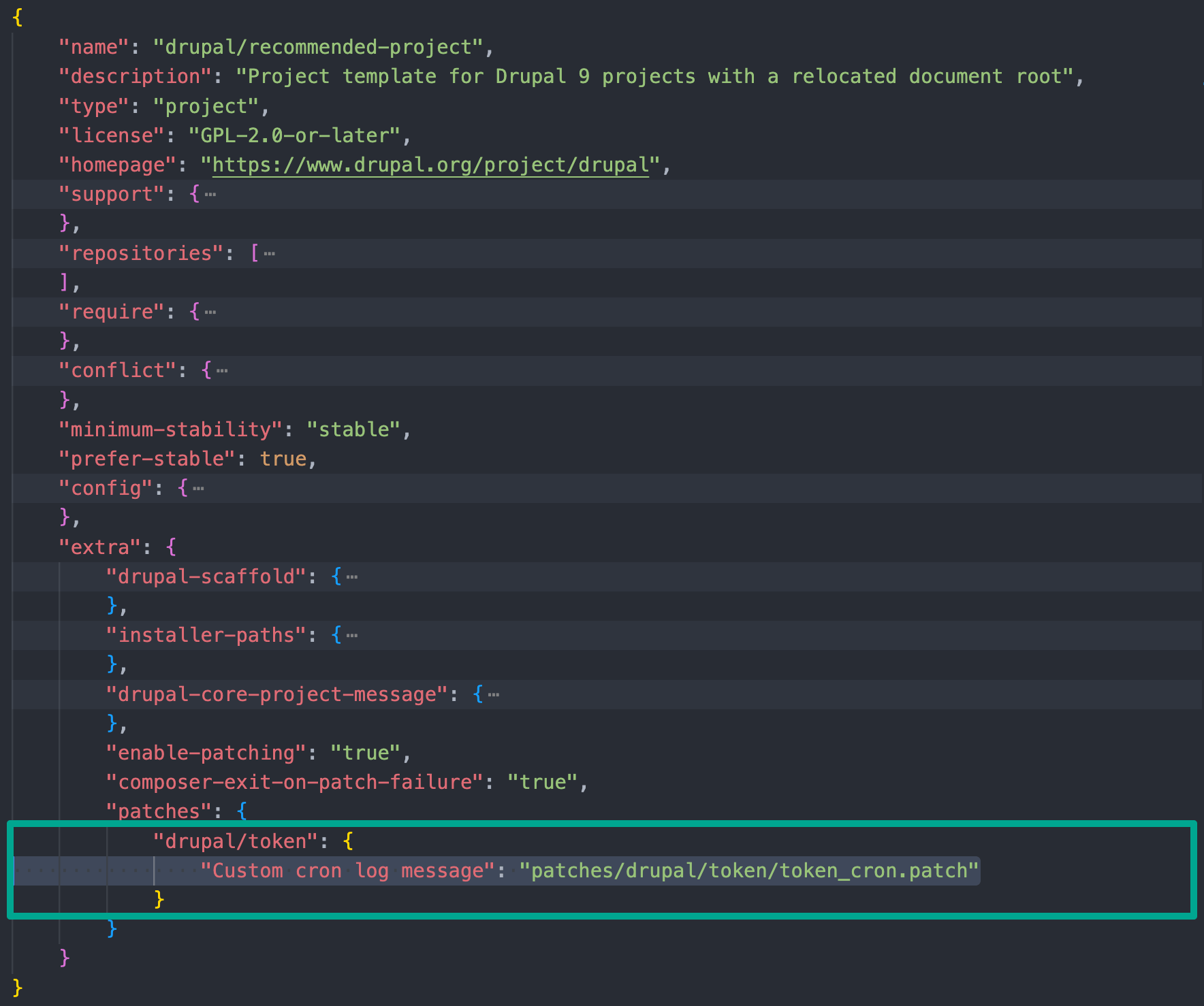 jsonの記載イメージ