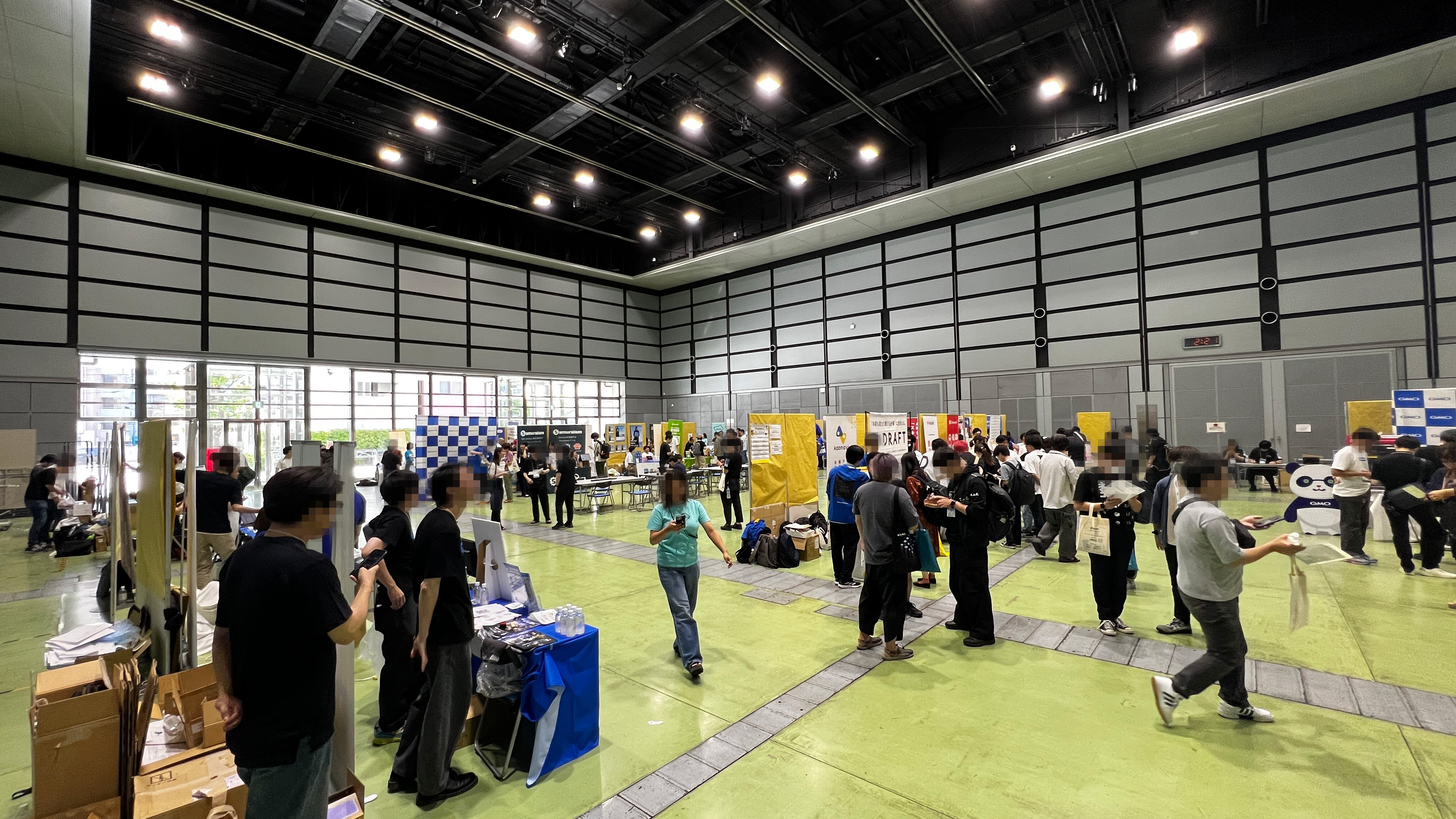 画像　php conferenceの会場の様子