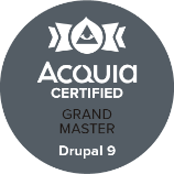 ACQUIA CERTIFIED GRAND MASTER Drupal 9